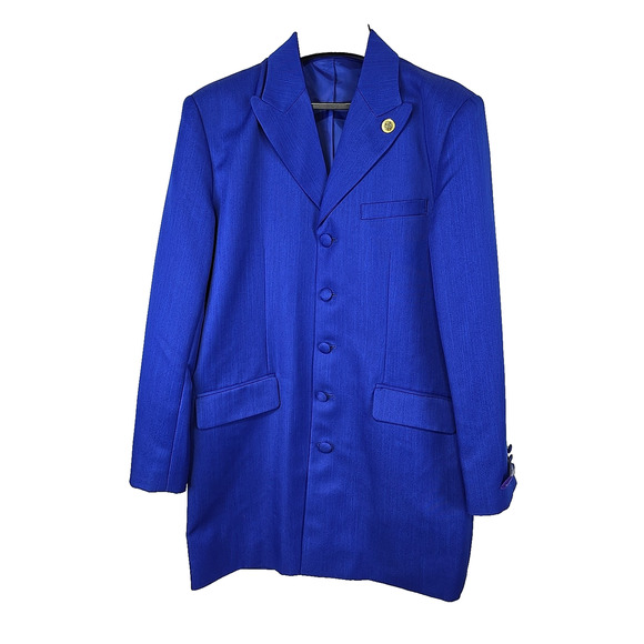 J. Vital Boys 2 PC Formal Dress Suit Royal Blue Jacket 20R Pants 31 - NWT - Picture 2 of 9